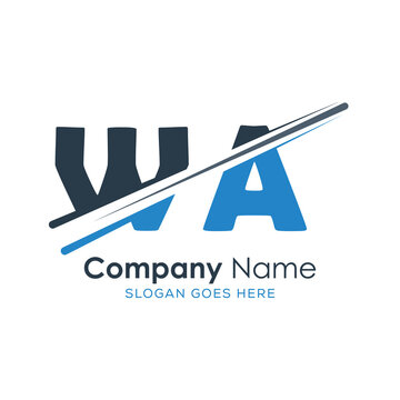 initial monogram logo with letter style design