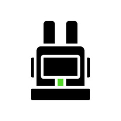 Poster - Tech Gadget Interface Concept: Digital Framework