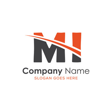 initial monogram logo with letter style design