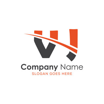 initial monogram logo with letter style design