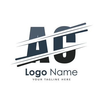 initial monogram logo with letter style design