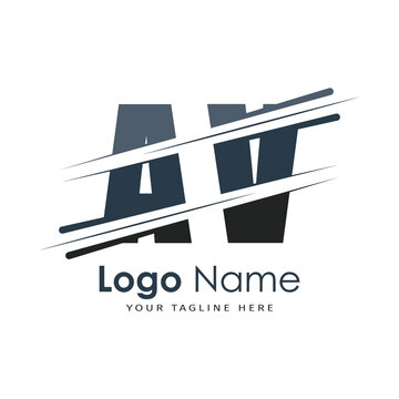 initial monogram logo with letter style design