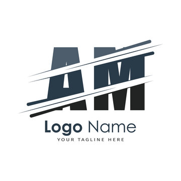initial monogram logo with letter style design