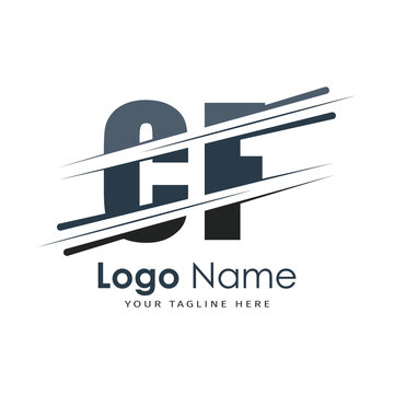 initial monogram logo with letter style design