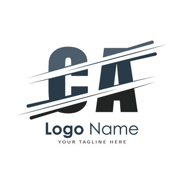 initial monogram logo with letter style design