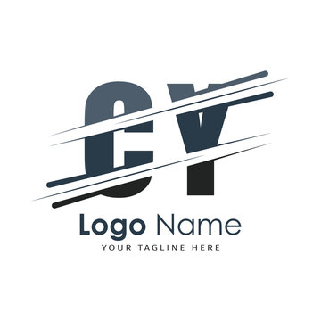 initial monogram logo with letter style design