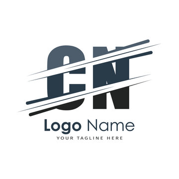 initial monogram logo with letter style design