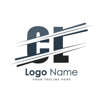 initial monogram logo with letter style design