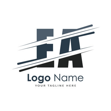 initial monogram logo with letter style design