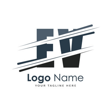 initial monogram logo with letter style design
