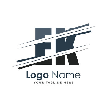 initial monogram logo with letter style design