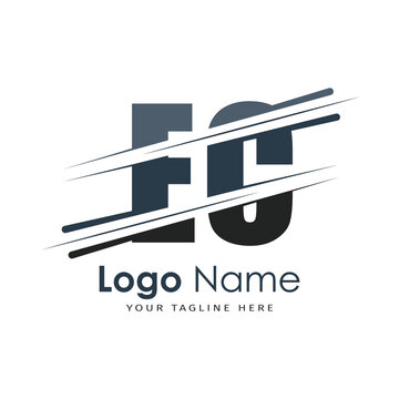 initial monogram logo with letter style design