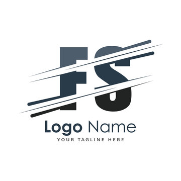 initial monogram logo with letter style design