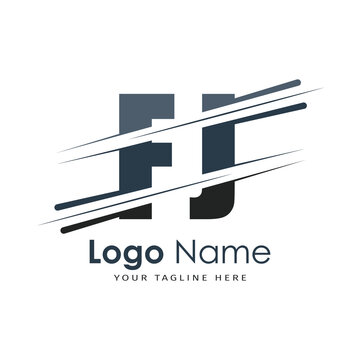 initial monogram logo with letter style design