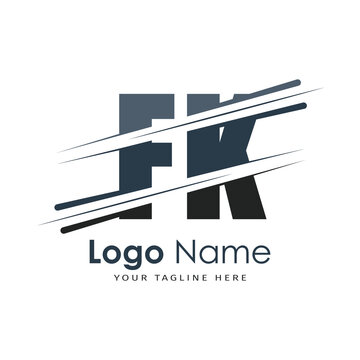 initial monogram logo with letter style design