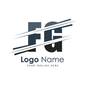 initial monogram logo with letter style design