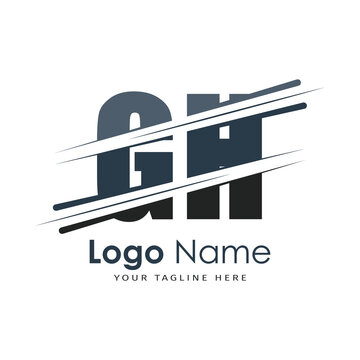 initial monogram logo with letter style design