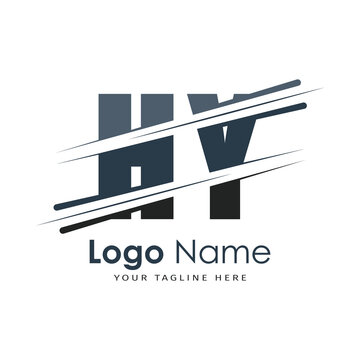 initial monogram logo with letter style design