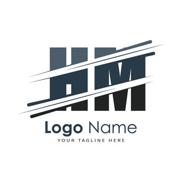 initial monogram logo with letter style design