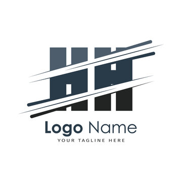 initial monogram logo with letter style design