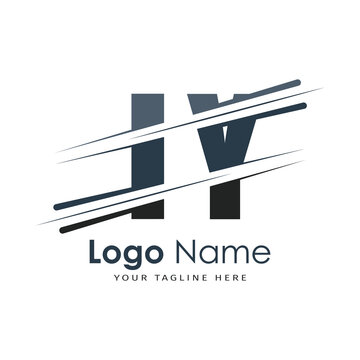 initial monogram logo with letter style design