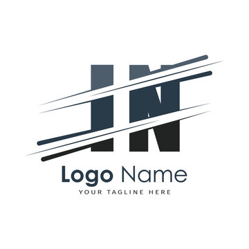 initial monogram logo with letter style design