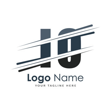 initial monogram logo with letter style design
