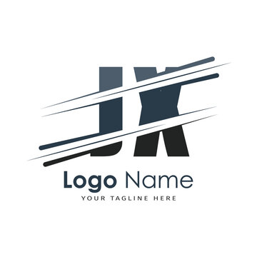 initial monogram logo with letter style design