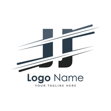 initial monogram logo with letter style design