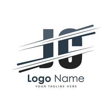 initial monogram logo with letter style design
