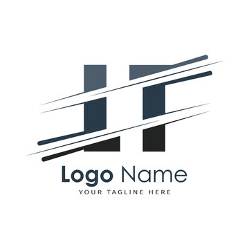 initial monogram logo with letter style design