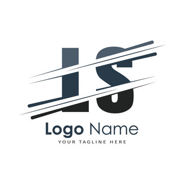initial monogram logo with letter style design