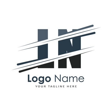 initial monogram logo with letter style design