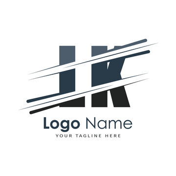 initial monogram logo with letter style design