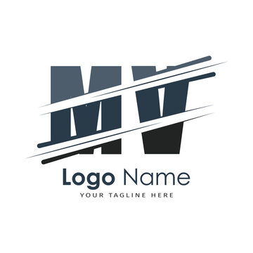 initial monogram logo with letter style design