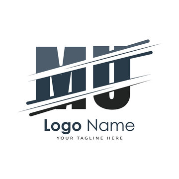 initial monogram logo with letter style design