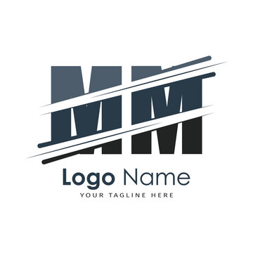 initial monogram logo with letter style design