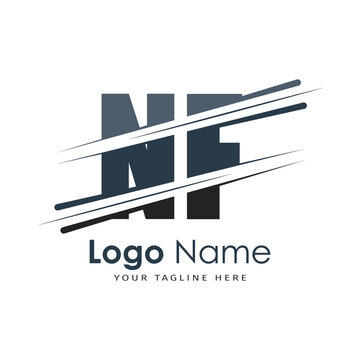 initial monogram logo with letter style design