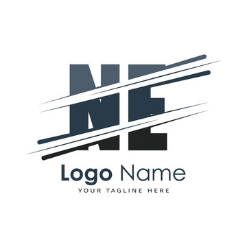 initial monogram logo with letter style design