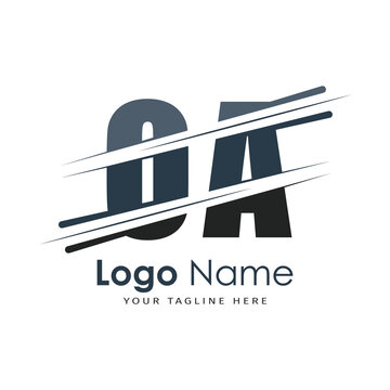 initial monogram logo with letter style design