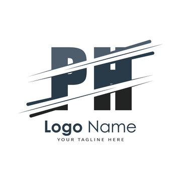 initial monogram logo with letter style design