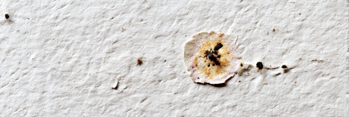 Poster - Distressed Post-Digital Artifact Vintage Textural Minimalism with Weathered Organic Stain - Contemporary Art and Design Exploration of Imperfection and Material Decay