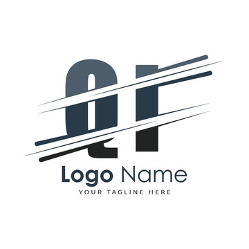 initial monogram logo with letter style design