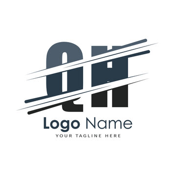 initial monogram logo with letter style design