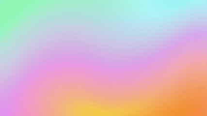 Canvas Print - delicate pastel gradient background image