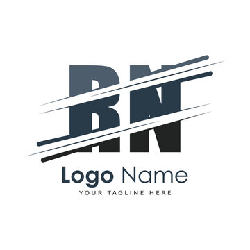 initial monogram logo with letter style design