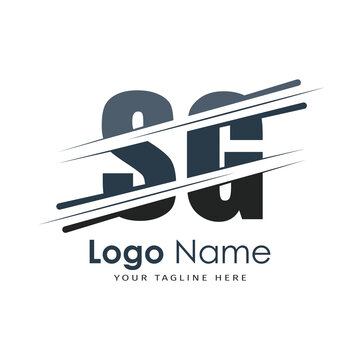 initial monogram logo with letter style design