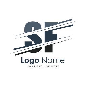initial monogram logo with letter style design