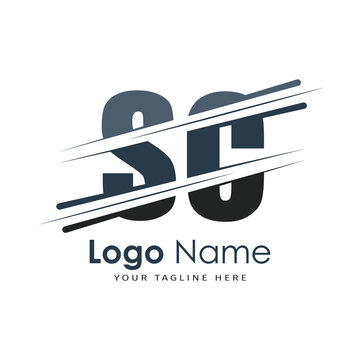 initial monogram logo with letter style design