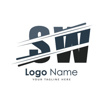 initial monogram logo with letter style design